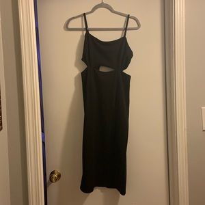 Amazon little black dress with cutouts